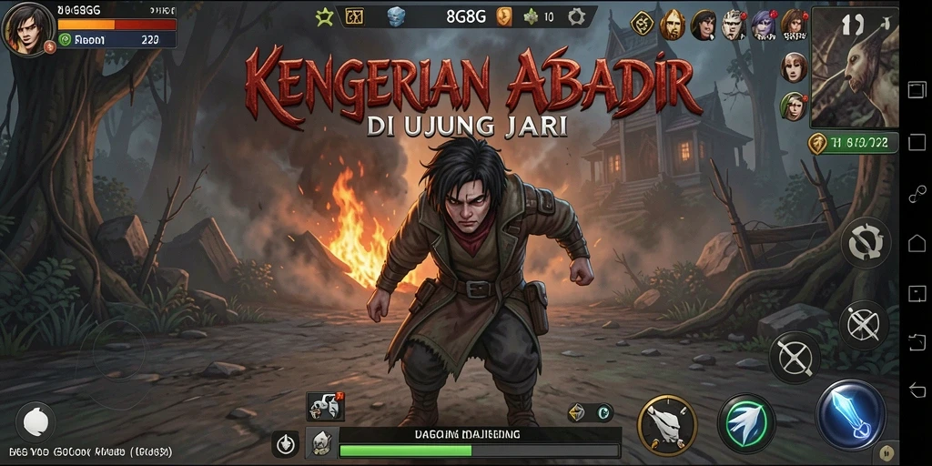 Gameplay menakutkan di dunia horor 8G8G.