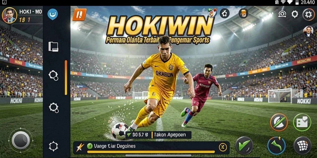 Tampilan gameplay HOKIWIN yang menarik dan mendebarkan.